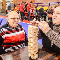 Соревнования в День инвалида в Серпухове
