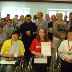 Областной фестиваль инвалидов в Колонтаево - 2013