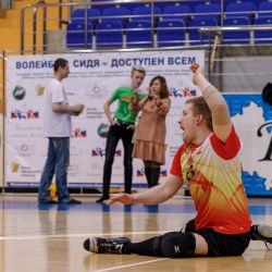 Мастер-класс по волейболу сидя в Егорьевске