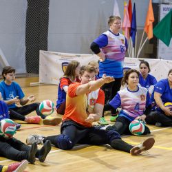 Мастер-класс по волейболу сидя в Ивантеевке