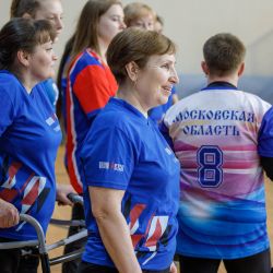 Мастер-класс по волейболу сидя в Ивантеевке