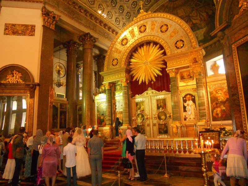 Внутреннее убранство Казанского кафедрального собора